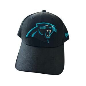 NWOT- Black Georgia Panthers ball cap by New Era. Adjustable back